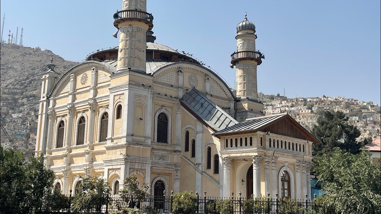 Mosques in Kabul Afghanistan 