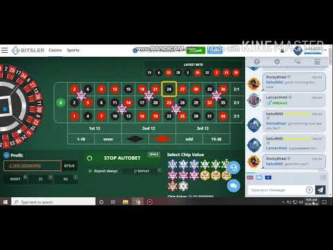 Roulette How to play Auto Bet In  Bitsler 2020 Babu8563