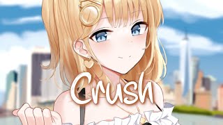 「Nightcore」 Crush - Bella Poarch & Lauv ♡ (Lyrics) Resimi