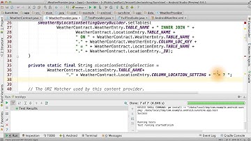Add a Join query - Developing Android Apps