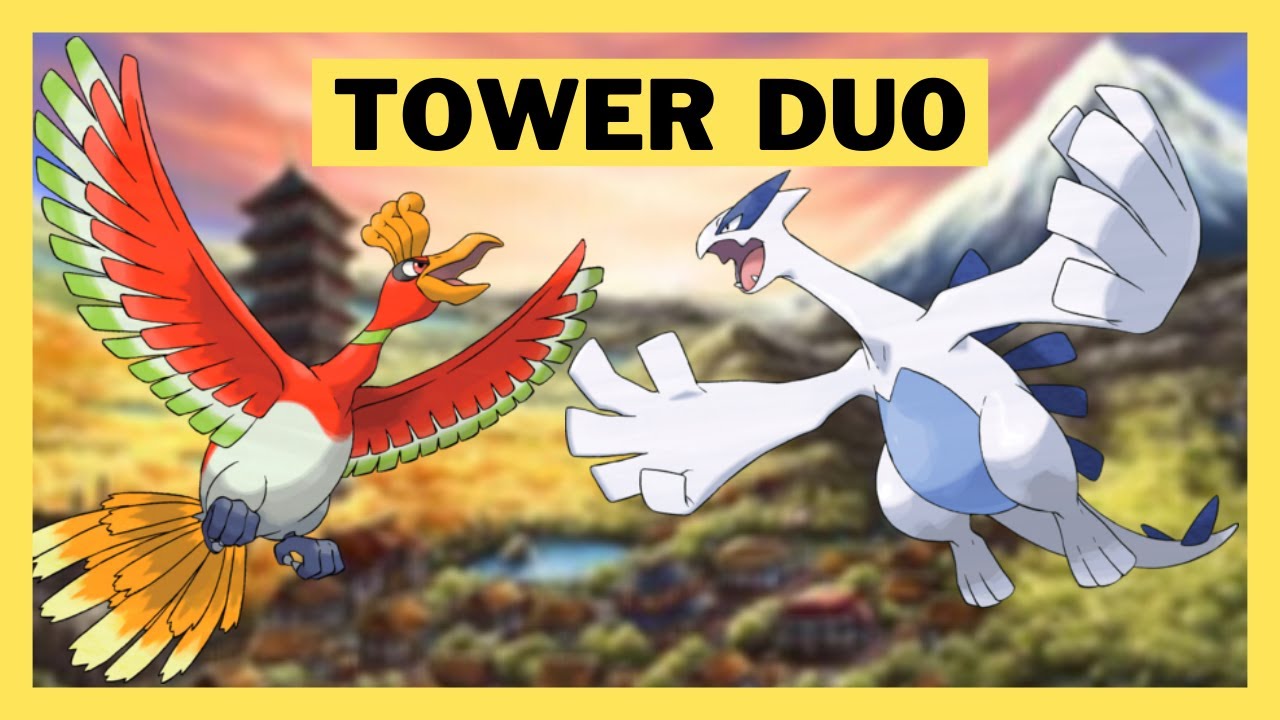 Lugia e Ho-Oh. Conheçam os opostos do Duo Tower da Região de Johto