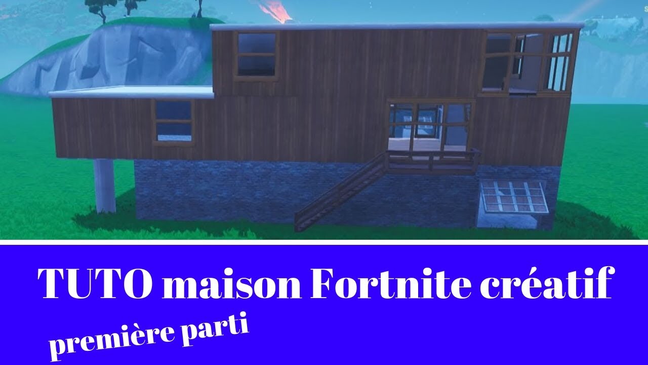 TUTO maison Fortnite créatif - YouTube