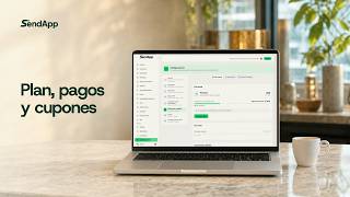 Plan, pagos y cupones: dónde lo encuentras todo | SendApp screenshot 4