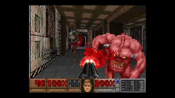 Doom 64 for Doom II (D64D2.WAD) - MAP06 - Outpost Omega