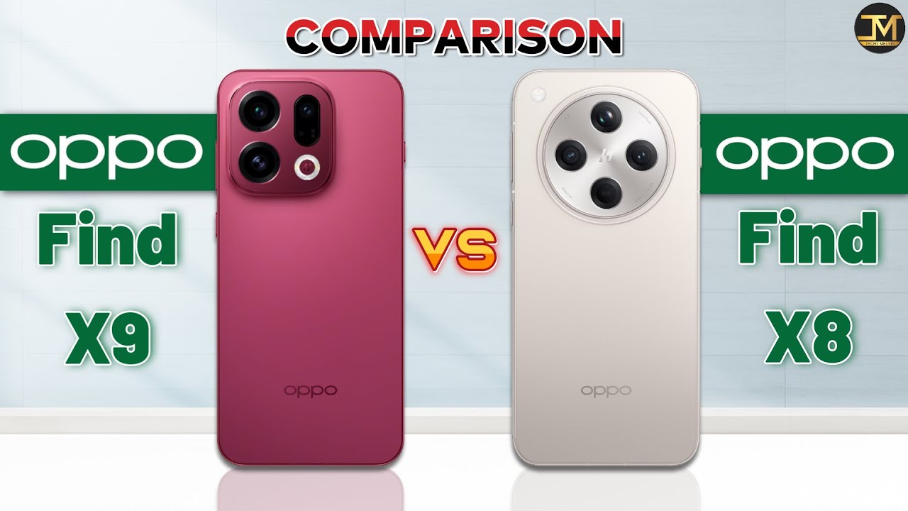 OPPO Find X9 vs OPPO Find X8 : Full Comparison🤔😯