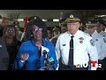 Mayor Parker, Commissioner Bethel speak out after gunman shoots 2 Philly officers