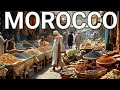 CASABLANCA MOROCCO MOROCCAN STREET FOOD CASABLANCA CITY WALKING TOUR HUBOUS NEW MEDINA 4K