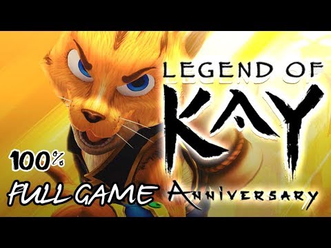 Legend of Kay Anniversary 100% FULL GAME Longplay (PS4, PS3, WiiU, PS2)