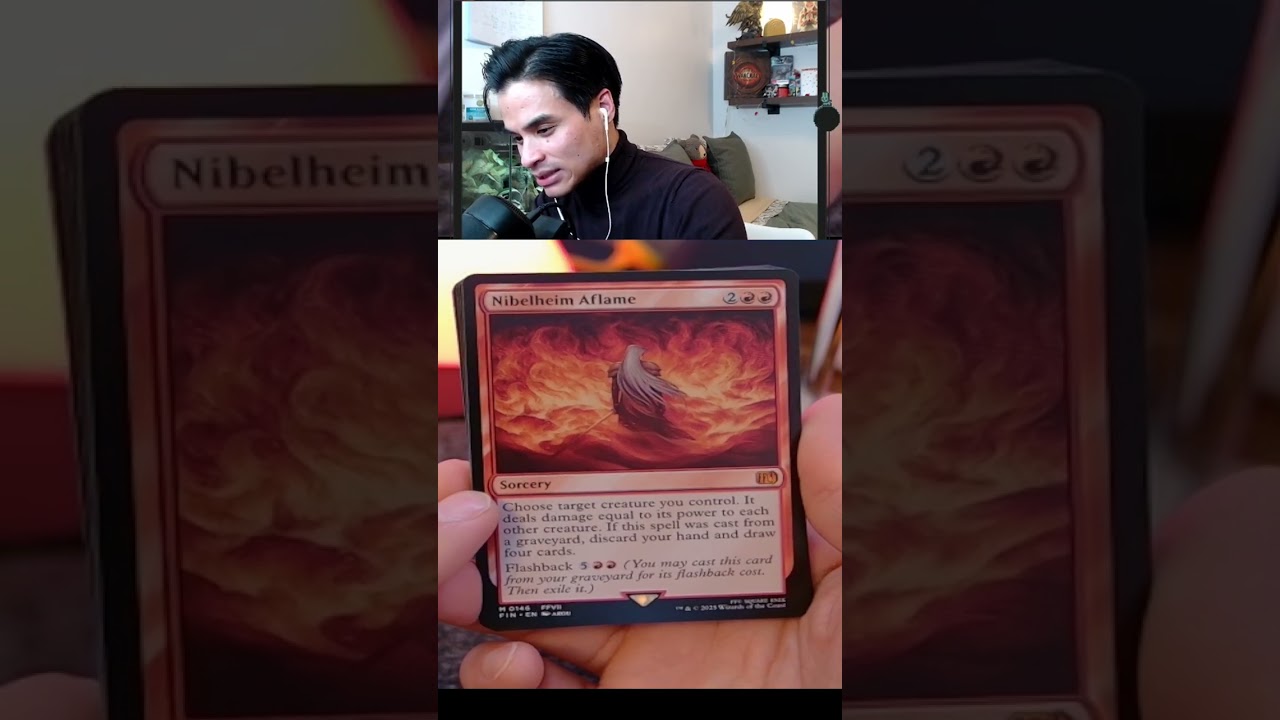 mtg final fantasy nibelheim aflame Amazon.com: Magic: The Gathering Foundations Collector Booster Box : Toys &  Games main image 0