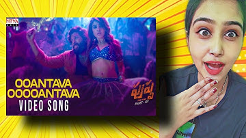 Oo Antava Video Song | Pushpa Songs | Allu Arjun, Rashmika | DSP | Sukumar | Samantha | Indravathi