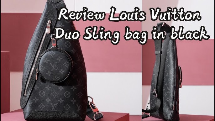 Louis Vuitton Duo Sling Bag Black