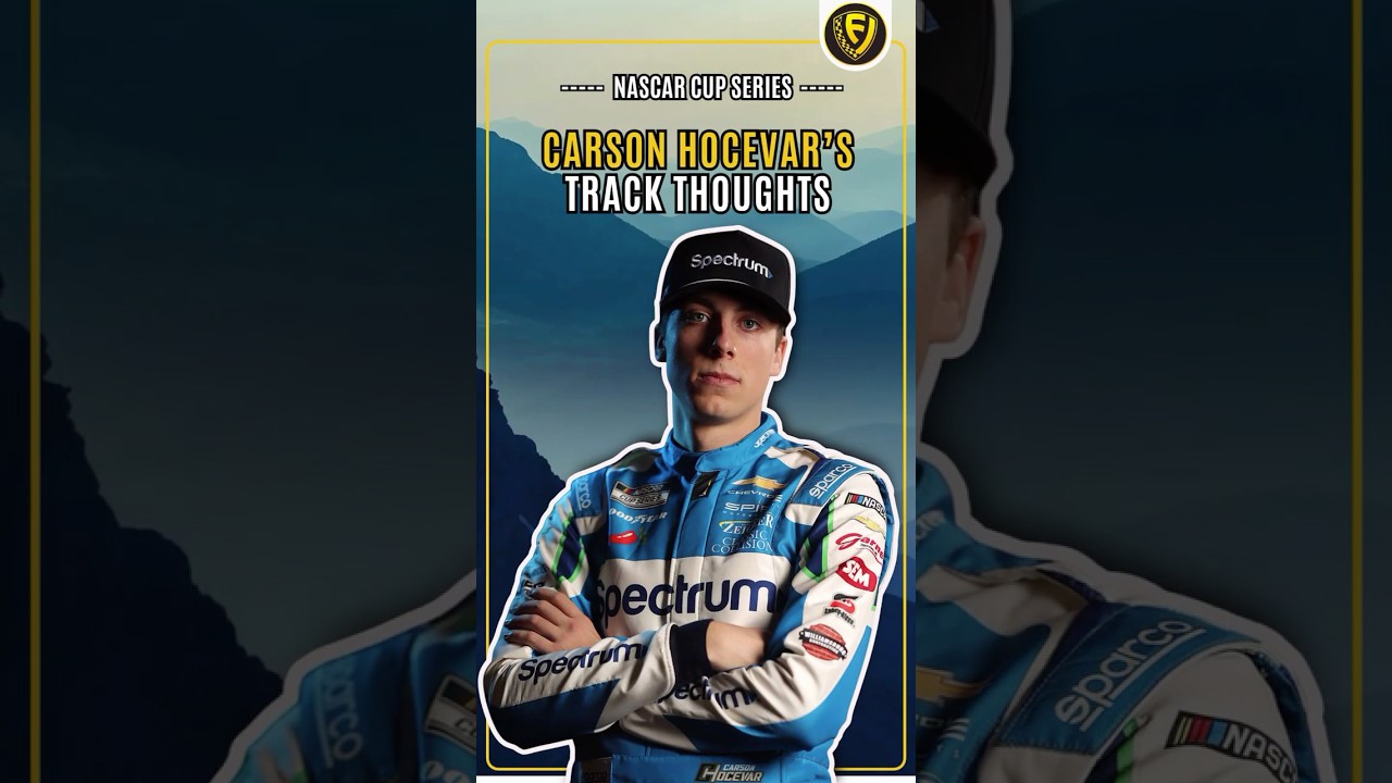 Carson Hocevar Comps Pocono Raceway to Michigan International Speedway | NASCAR Cup Series (#shorts)