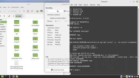 Docker desktop {{ gimp ubuntu }} graphics editor