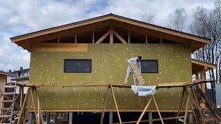 видео: Построили немецкий деревянный дом. Быстрая технология строительства картинка: Построили немецкий деревянный дом. Быстрая технология строительства