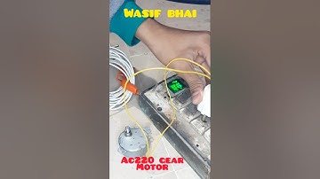 Synchronous motor generator #9thand10 class project #diy project #gear motor #youtube viral 2024