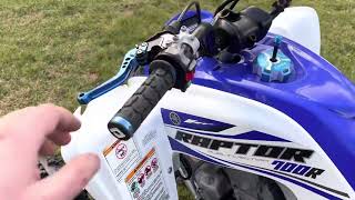 2014 Raptor 700R walk around