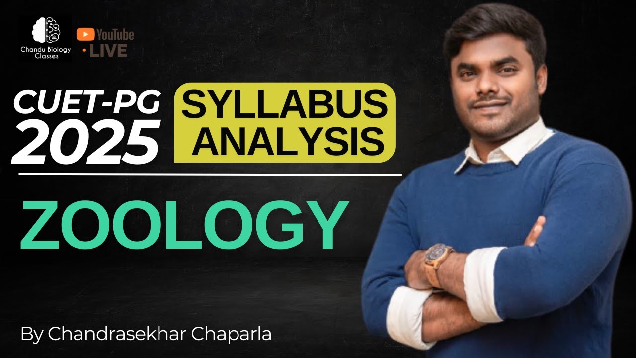 CUET PG 2025 Zoology Syllabus Analysis: What They Don't Tell You! # ...