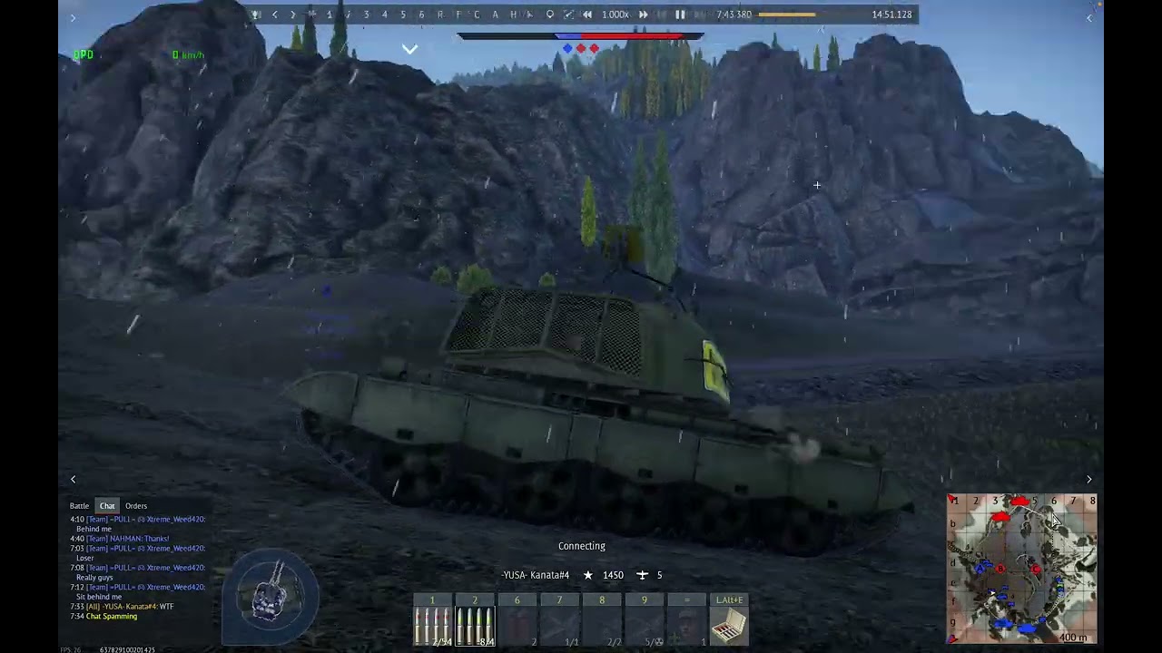 The WZ305 is OP | 57mm HE-VT (proximity fuse) | #warthunder #warthundertanks #fypシ #fyp