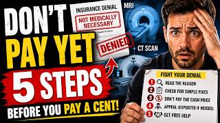 Insurance Denied Your MRI Do These 5 Things BEFORE You Pay