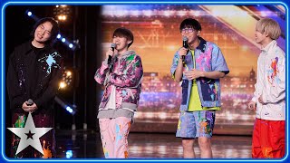 Sarukani branded the 'Beatboxing Beatles' in CINEMATIC performance | Auditions | BGT 2024 by Britain's Got Talent 533,721 views 13 days ago 2 minutes, 52 seconds