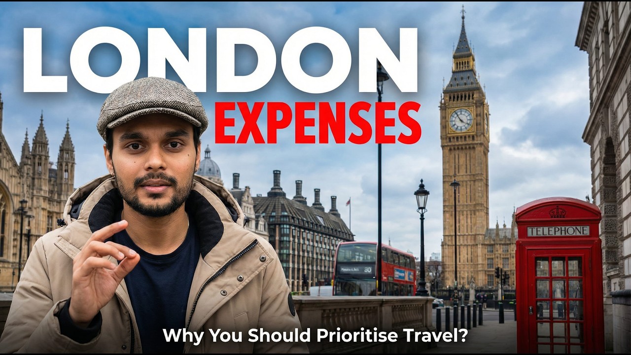 Expenses In London 🇬🇧 | Why You Should Prioritise Travel?