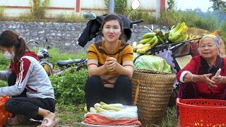 The youngest sister of DAU, KONG, LY MAI struggles to make a living. Harvest corn to sell