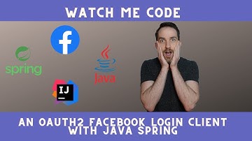 Watch Me Code an OAuth2 Facebook Login Client with Java Spring