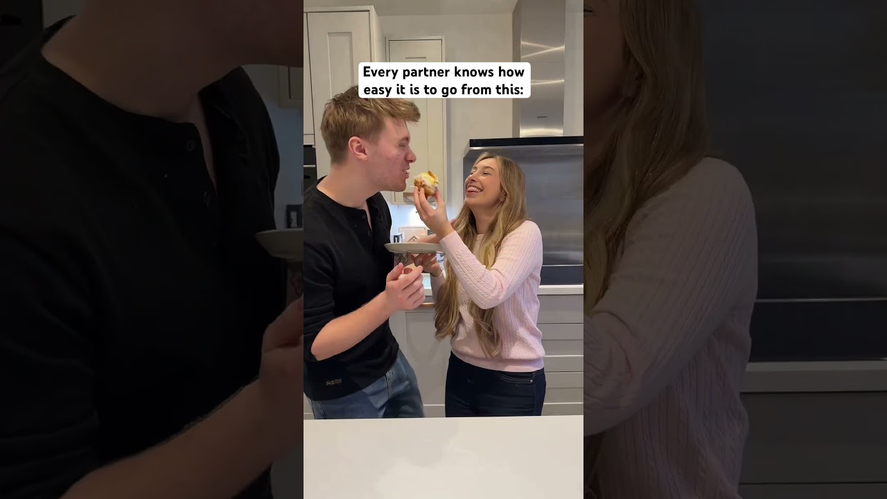 Every partner knows how easy it is to go from this, to this #couple #prank