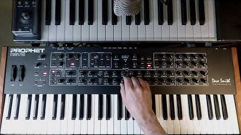 An afternoon with the Prophet Rev2 (basic patch design, making a pad)