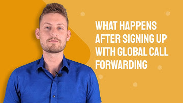 What Happens After Signing up with Global Call Forwarding
