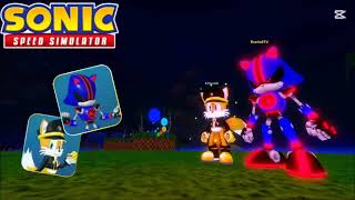 Getting Limited Gold Style Tails and luminosity metal sonic back (Sonic Speed Simulator)