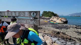 獨木舟旅程@東涌、大小磨刀