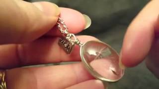 Dandelion Wish Necklace Review @OpenBoxReviews