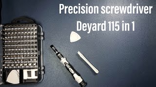 Precision screwdriver set DEYARD 115 in 1