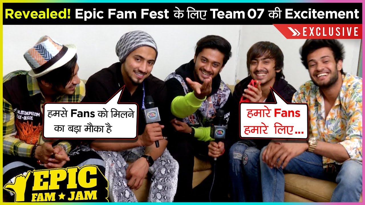 Team O7's Mr Faisu, Hasnain & Many More SHARES Their Excitement For The Epic FAM JAM | Exclusive