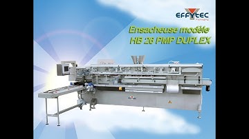 Ensacheuse horizontale duplex modèle HB26 PMP - EFFYTEC