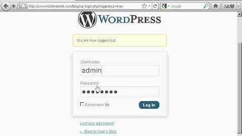 Video 15 - How to Add and Manage Users in WordPress.avi