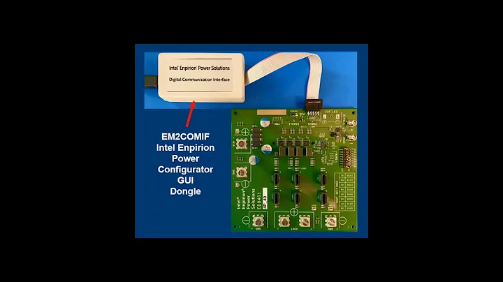 Einführung in die Intel Enpirion Power Configurator GUI
