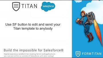 Use SF button to edit and send your Titan template to anybody