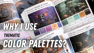Why I Use Thematic Color Palettes (A Colorist’s Guide to More Expressive & Satysfying Coloring)