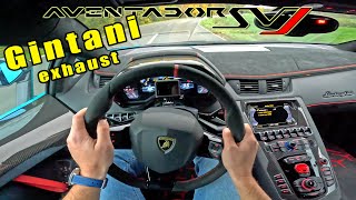 Lamborghini Aventador SVJ * 9000RPM F1 V12 SOUND* POV