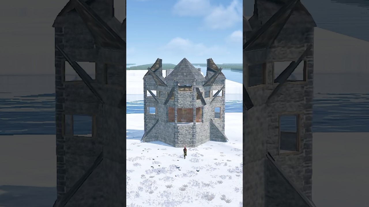 EASY 3x1 Duo/Trio base design in #rust #rustbase #gaming #rustgame #rustshorts