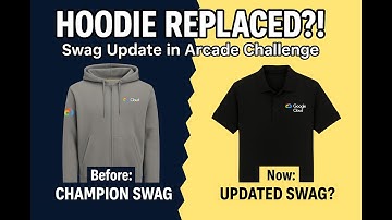 🚨 Arcade Swag Update – From Hoodies to Polo T-Shirts? 🤔 #qwiklabs #swags
