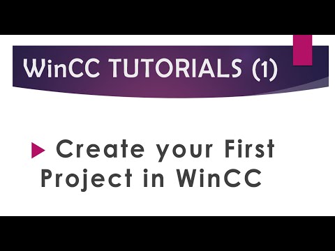 WinCC For Beginners || Step by Step || Part-1