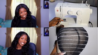 BEGINNER FRIENDLY WIG MAKING WITH A SEWING MACHINE FT BEAUFOX HAIR