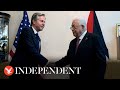 Watch again: Blinken meets with Palestinian Authority President Abbas