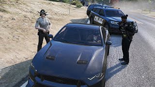 Mr. K Gets Pulled Over by CG Opal During Their Pawn Run | Nopixel 4.0