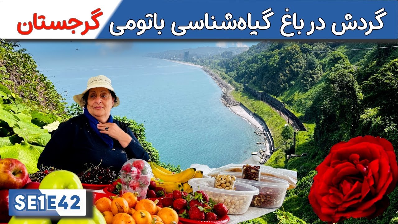 در آغوش طبیعت: یک روز در باغ گیاه‌شناسی باتومی 🇬🇪