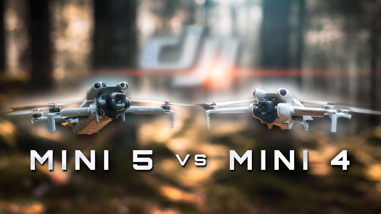 DJI Mini 5 Pro против Mini 4 Pro | Явный победитель для создателей контента!
