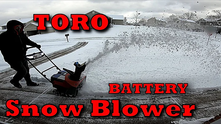 Toro 60V MAX 21" Self-Propelled Power Clear Snow Blower